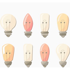 矢量灯泡合集
