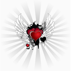 韩式情人节矢量元素