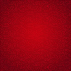 红色中国祥云背景