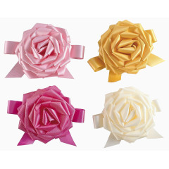 四朵彩色包装花