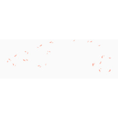 漂浮的粉色花瓣