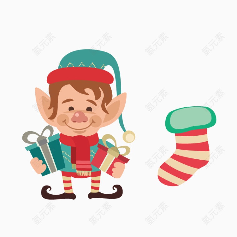 圣诞节圣诞元素活动节日素材