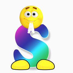 字母表 英语 微笑