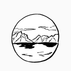 圆环山水图