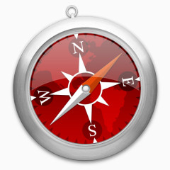 红色苹果桌面图标下载