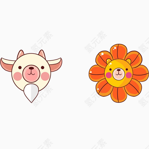 小动物 趣味头像效果图