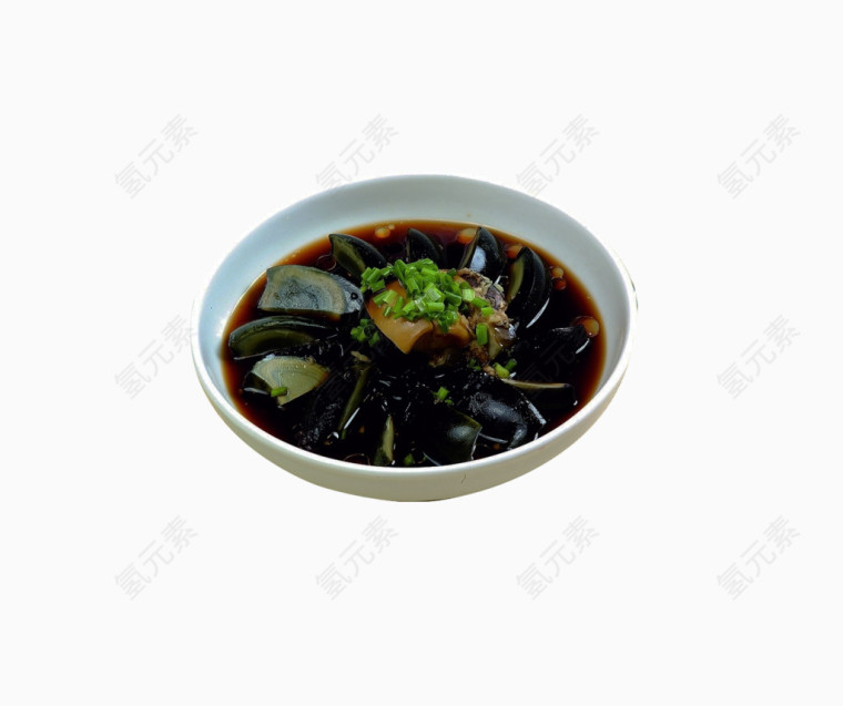 姜汁松花蛋