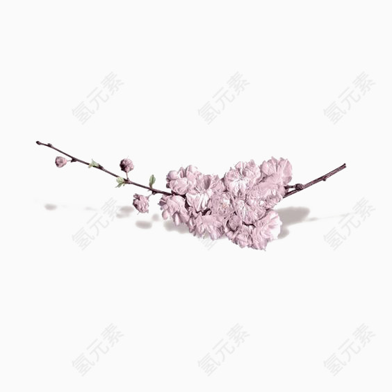 粉色花朵装饰