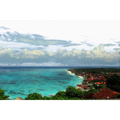 巴厘岛蓝梦岛美景