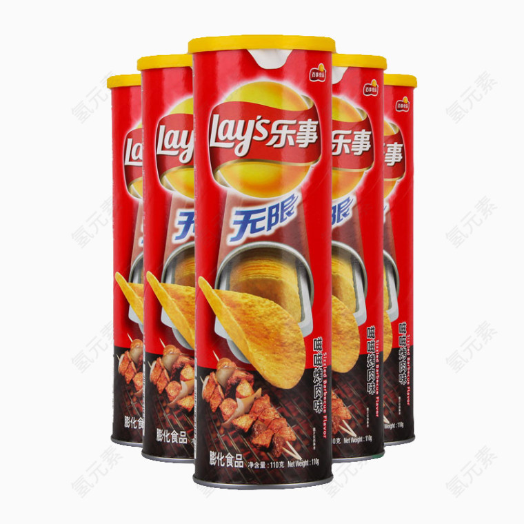乐事无限薯片嗞嗞烤肉味