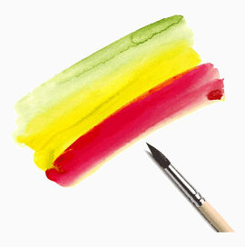 彩笔画出来的色彩