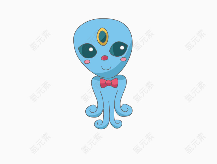 长的像章鱼的外星人