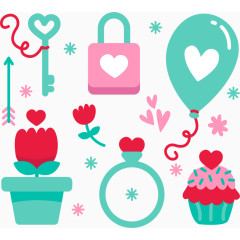 小清新爱情装饰