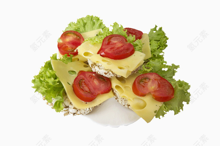 美味番茄生菜套餐