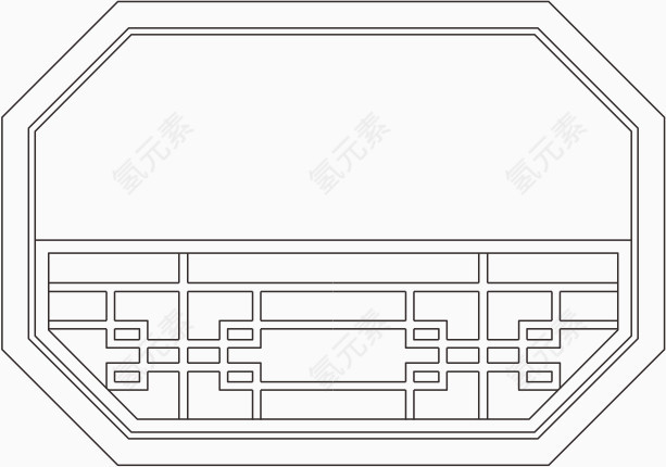 传统古典中式窗