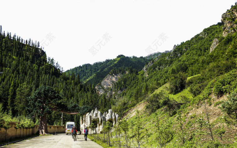 卓尼县大峪沟景区