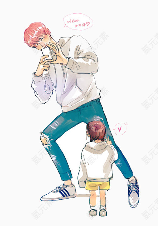 爸爸的拍照技术棒棒哒