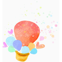 彩色缤纷不规则可爱图形