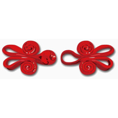 传统文化盘扣矢量图