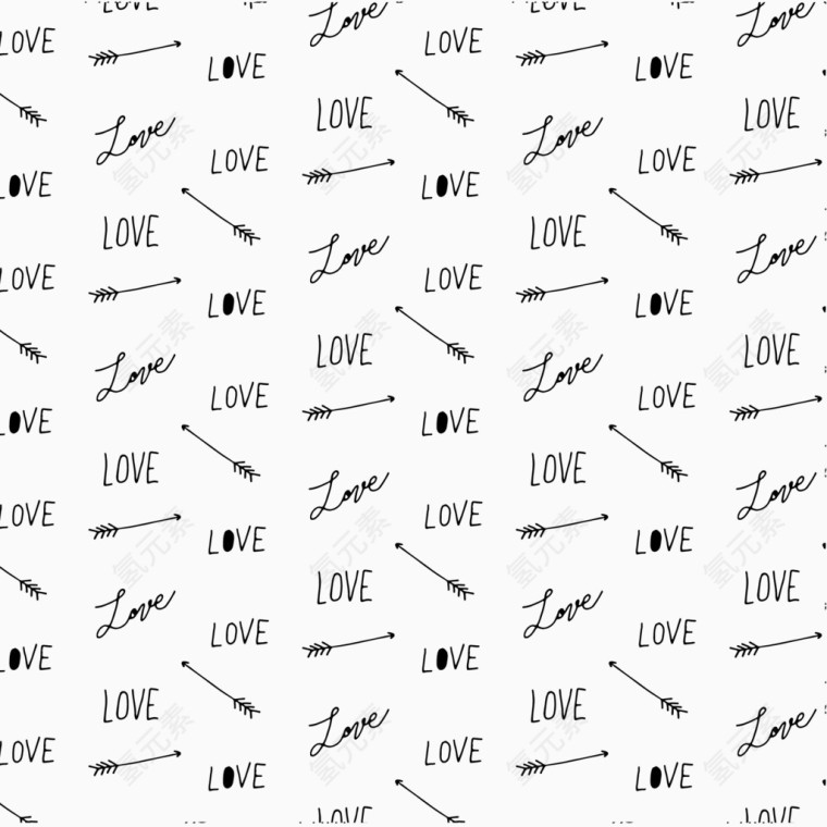 爱的矢量背景设计