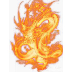 火焰龙图片素材