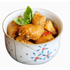 三杯鸡免抠PNG素材