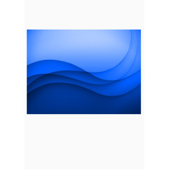 蓝色曲线底纹