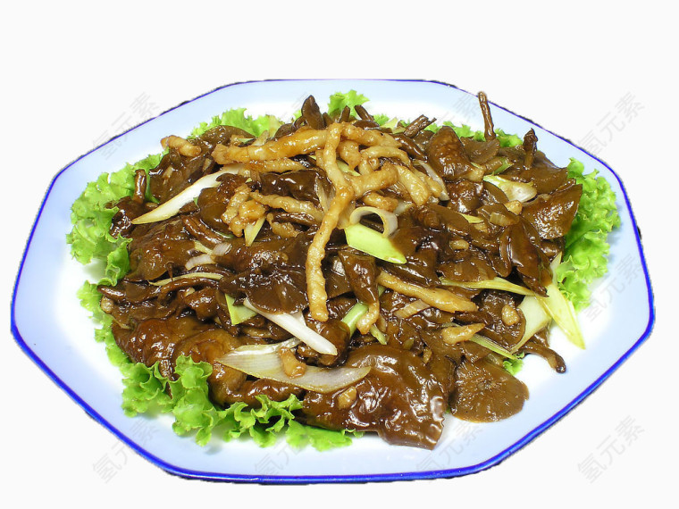 东北炒松蘑