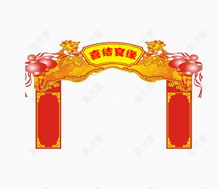 红色门