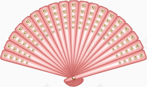 扇子素材免抠