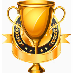 手绘奖杯
