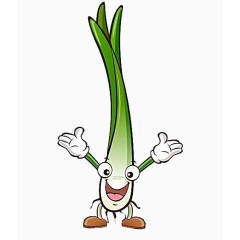 卡通葱