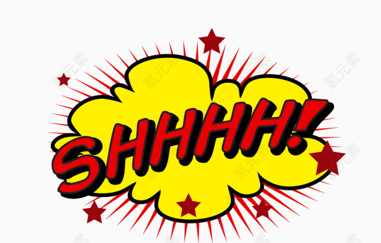 漫画书字体装饰