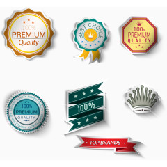 个性标签矢量素材图片