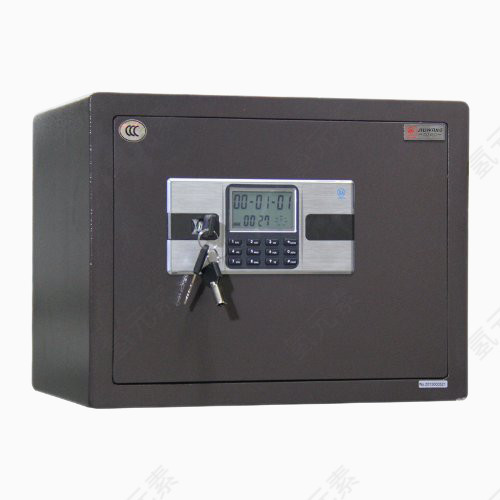 钥匙加按键式的保险箱