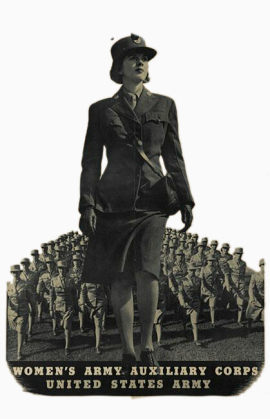 欧美女兵灰色海报