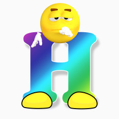 字母表 英语 微笑