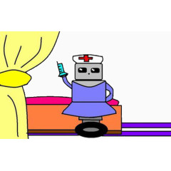 免扣素材之机器人