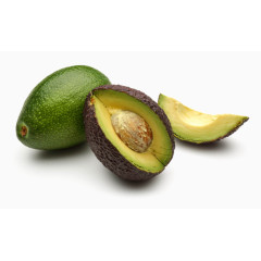 新鲜的鳄梨水果