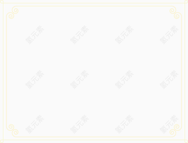 矢量高档证书设计素材