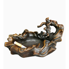 猴子捞月烟灰缸