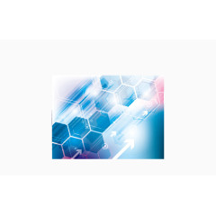 矢量蓝色渐变科技