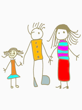 甜蜜的一家三口