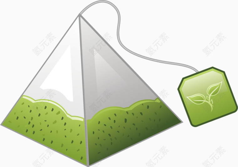茶叶包元素图片
