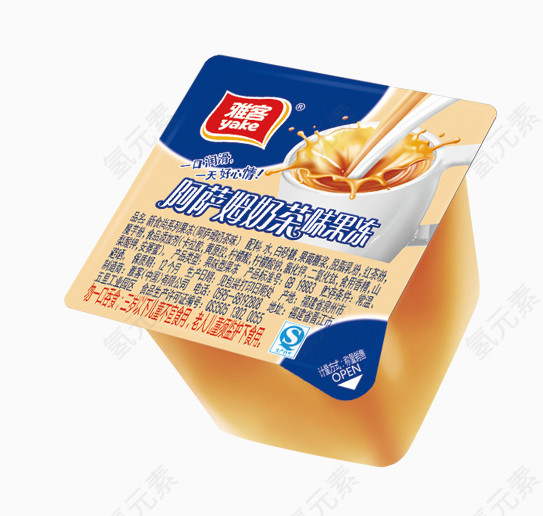 奶茶果冻