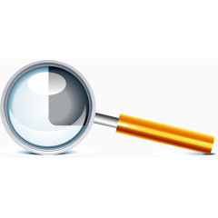 放大镜素材图片