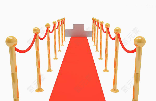 红地毯胜利站立