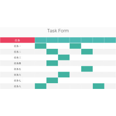 简约项目任务分配表