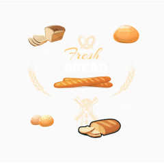 矢量面包制作