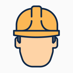 矢量包工头建筑工人素材